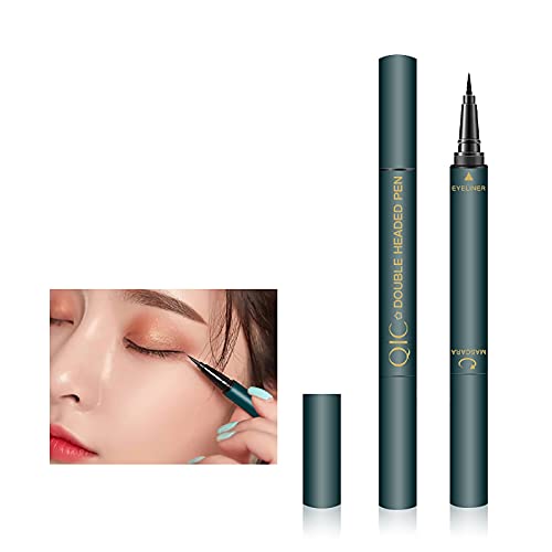 Waterproof 4D Fiber Mascara & Glitter Eyeliner Duo Set for Long-Lasting Wear - Image 6