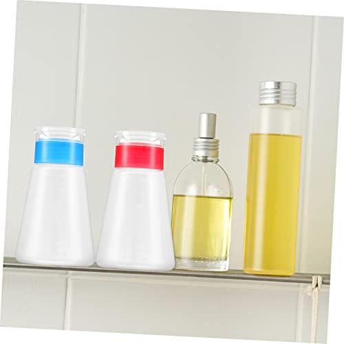 2pcs Bottled Clear Nail Polish Plastic Containers Liquid Dispenser Mini Pump Bottle Liquid Pump Dispenser Make up Removers Small Pump Bottle Dispenser Push Down Dispenser Square - Image 8