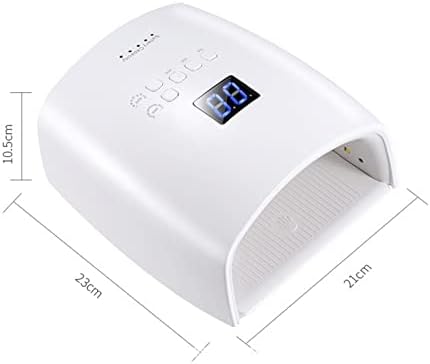 Professional Cordless UV LED Nail Lamp, 48W Gel UV Light Nail Dryer with 4 Timer Setting Sensor for Gel Nails Polish Manicure Professional Salon Curing Lamp - Image 7