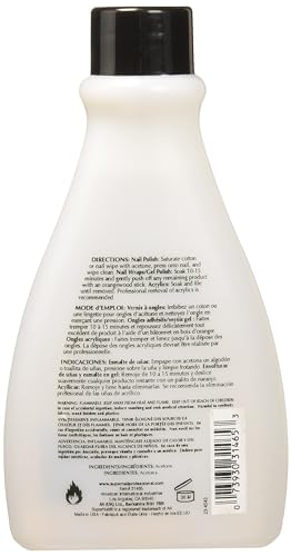 Super Nail Polish Remover 4 fl oz - Pure Acetone Nail Polish Remover with Moofin Makeup Cleansing Cloth - Fast & Effective Formula, Versatile Nail & Beauty Care, Quick Nail Polish Remover (Pack of 2) - Image 5