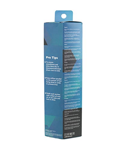 Wet Brush Smooth & Shine Round Brush - For Thick to Coarse Hair - A Perfect Blow Out with Less Pain, Effort and Breakage - Spiral Bristle Design Creates Smoother Styles, Black - Image 4