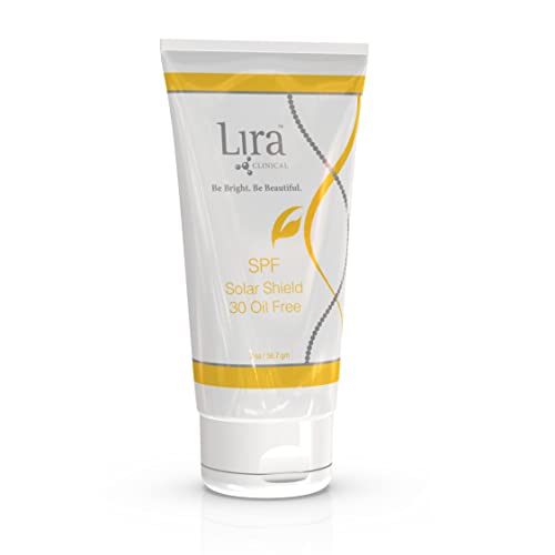 Lira Clinical SPF 30 Oil-Free Solar Shield Sunscreen 3.4 oz Lotion
