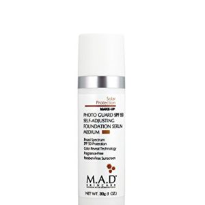 M.A.D Skincare Medium Shade SPF 50 Foundation Serum 1oz Bottle Daily Hydration
