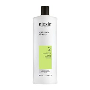 Nioxin System 2 Clarifying Shampoo for Thinning Hair 10.1 oz with Peppermint Oil