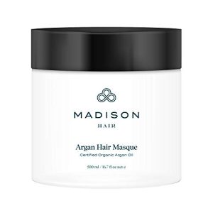 Madison Braids 16.7 oz Argan Oil Keratin Hair Mask for Deep Hydration