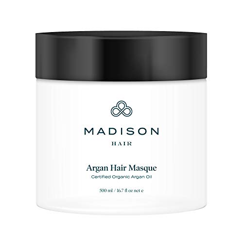 Madison Braids 16.7 oz Argan Oil Keratin Hair Mask for Deep Hydration