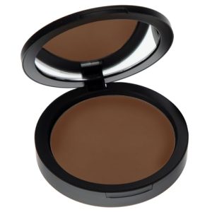 Mineral Dual Powder in COFFEE BREAK (Extra Dark) | 4-in-1 Pressed Mineral Foundation with SPF 15 for Flawless Glow & Soft Looking Skin | Oil Free, Talc Free, Gluten Free | 0.45 Oz | by Mommy Makeup