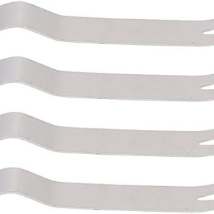 4pcs Stainless Steel Pry Board Pry Bar Nail Remover Pry Bar Nails Pliers Car Tool Steel Wrecking Bar Nail Tools Steel Pry Tool Demolition Tools Tack Staple
