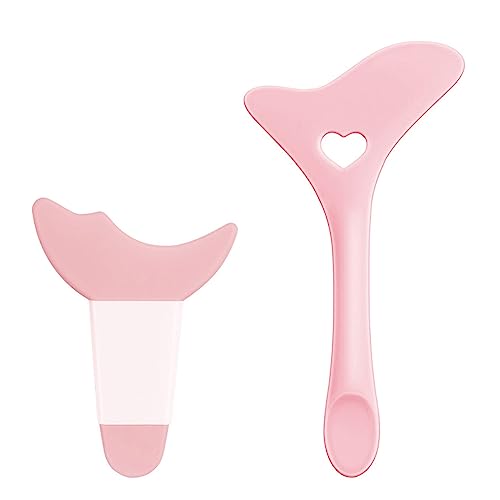Pink Eyeliner Wing Stamp & Smoky Eyeshadow Tool for Flawless Makeup Application