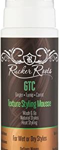 Rucker Roots Lightweight Styling Mousse for Wash & Go 8 oz