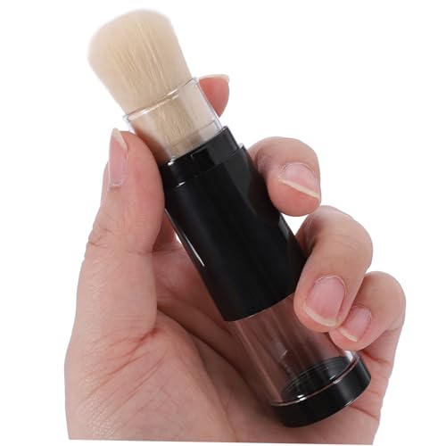 Mipcase Makeup Brush Bottle Brush Foundation Brush Make up Brush Small Powder Brush Blush for Makeup Refillable Powder Brush Makeup Powder Brush Nylon Travel Loose Powder Portable - Image 6