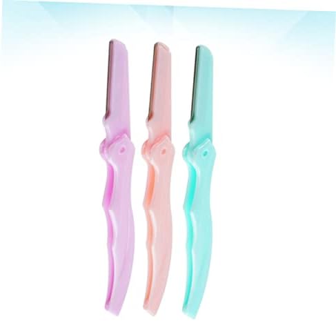 2 6pcs Facial Hair Remover Portable Eyebrow Trimmer Eyebrow Shaper Eyebrow Tweezer Eyebrow Shaping Tool Eyebrow Remover Exfoliating Dermaplaning Tool Miss Eyebrow Manual - Image 2