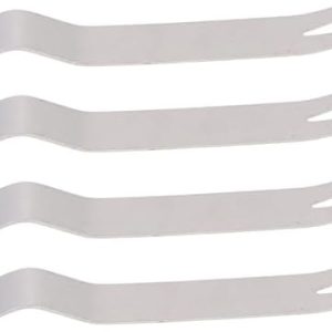 4pcs Stainless Steel Pry Board Car Tool Roof Snake Tool Carpenter Hand Puller Wrecking Bar Nail Remover Carpenter Tools Car Tools Paver Extractor Tool Metal Rubber Buckle