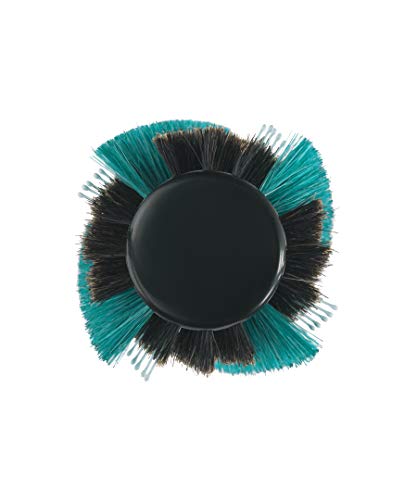Wet Brush Smooth & Shine Round Brush - For Thick to Coarse Hair - A Perfect Blow Out with Less Pain, Effort and Breakage - Spiral Bristle Design Creates Smoother Styles, Black - Image 2