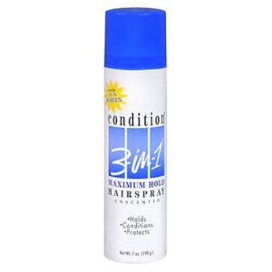 Aerosol Hairspray - Maximum Hold Unscented 7 oz. (Pack of 2)