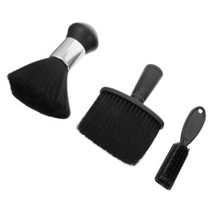 6 Pcs Broken Hair Brush Large Neck Salon Beard Brush Hairdressing Neck Brush Hair Cutting Neck Duster Shaving Hairbrush Face Duster Modeling Dust Removal Tool Man Plastic
