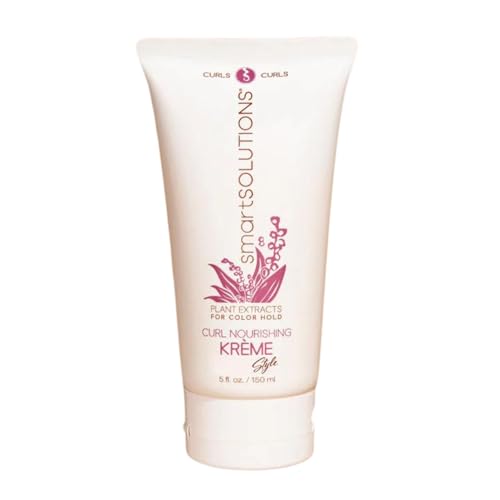 SmartSOLUTIONS Curl Nourishing Kreme 5 oz Humidity Resistant Curl Defender Nutrient Replenisher