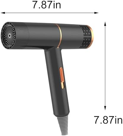 Ionic Travel Hair Dryer with Attachments and Fast Drying, Constant Temperature - Image 2