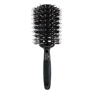 Phillips Brush Luxe Monster Vent Hair Brush with 3.5” Barrel, Black & Gold Design