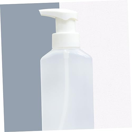 Amosfun 4pc White Portable Foaming Dispenser Set for Shampoo Soap Shower Gel - Image 8