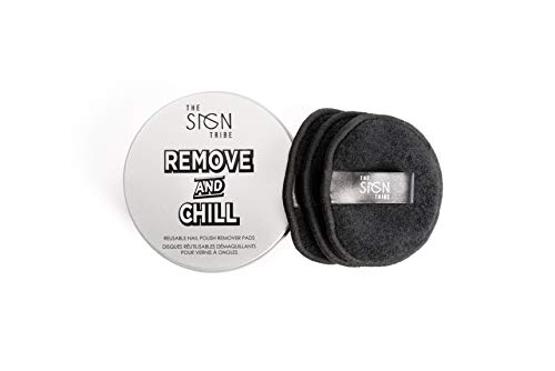Nail Polish and Make Up Remover Pads, Reusable Nail Polish Pads, Instant Removal - Lacquer Remover Wipes 3 Count - Image 3