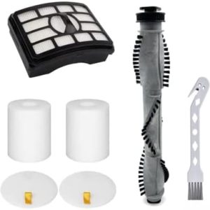 Replacement Filter Parts Compatible with Shark Navigator Lift Away NV500 NV501 UV560 NV502 NV505 NV550 NV520 Parts Xff500 Xhf500 Vacuum Cleaner Brush Roll Filter