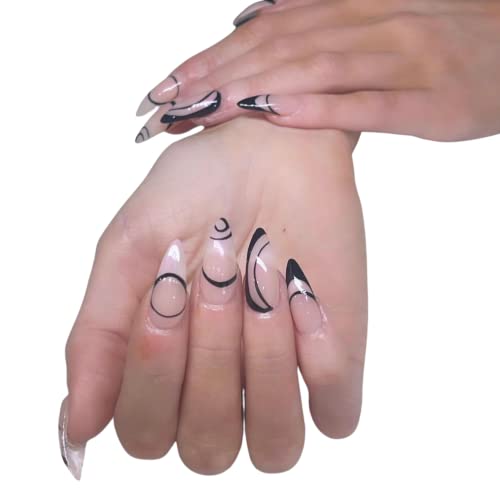 NABulous Soft Gel Almond Shaped Gel Nail Tips Medium Length - Durable Full Cover Nail Tips - Made From Real Soft Gel, 10 Sizes, 500 Pieces - Easy To Remove (Almond Medium) - Image 9