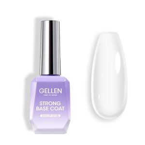 18ml 3-in-1 Clear Builder Rubber Base Gel Polish for Strong Flexible Nails