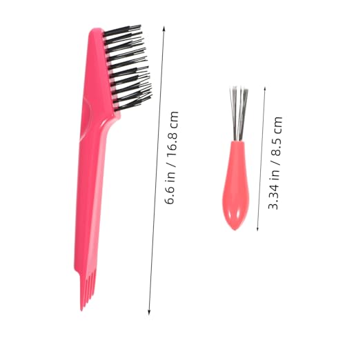 Pink Pet Hair Removal Tool Set with Paw Brush and Comb - Image 8