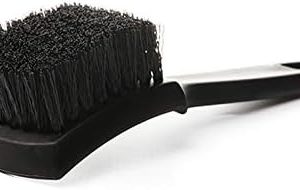 Tire Brush, Black Stiff Bristle Wheel Cleaning Brush, Car Carpet Brush, Detail Brush