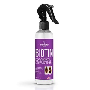 Hair Chemist Biotin Leave-in Conditioning Spray 6 oz. - Deep Conditioning Treatment, Leave in Conditioner