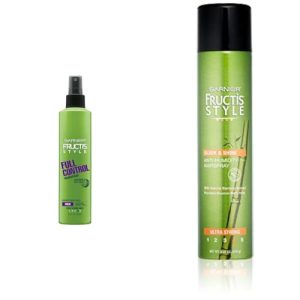 Invisible Hair Spray for All Hair Types, 8 oz, Lightweight Hold and Shine