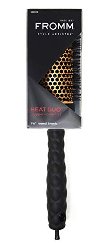 Fromm 1907 Heat Duo Copper x Ceramic Series Heats up 3x Faster 1.75 Inch Brush NBB020