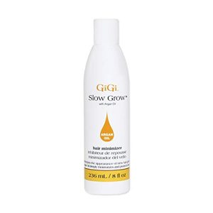 GiGi Argan Oil Slow Grow Moisturizing Lotion for Hair Removal, 8 oz Unisex