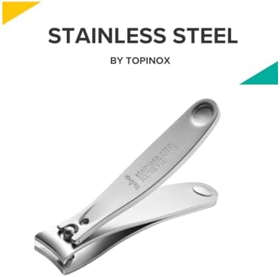 Rui Smiths Pro Precision 6cm Travel Size Stainless Steel Nail Clippers Manicure Pedicure Trimmer - Image 3