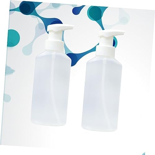 Amosfun 4pc White Portable Foaming Dispenser Set for Shampoo Soap Shower Gel - Image 7