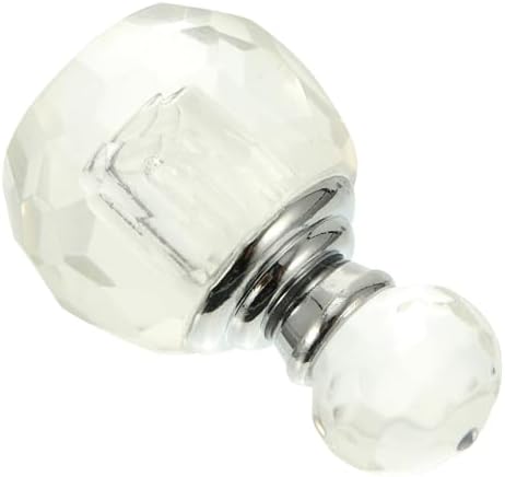 NOLITOY Transparent Perfume Bottle Vintage Perfume Bottles Perfume Storage Bottle Mini Spray Bottles Cosmetic Sample Vials Containers Glass Travel Rose Quartz Crystal Bottle