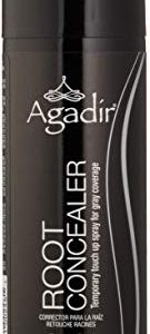AGADIR Root Concealer For Gray Coverage, Black, 2 oz