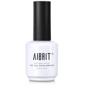 Gel Nail Polish Remover, Professional Gel Polish Remover 2-5 Minutes Easily & Quickly Removes Soak-Off Gel Polish, 1pc 0.5 fl oz./15ml