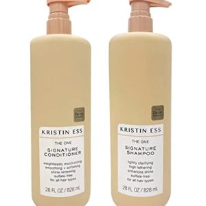Kristin Ess Hair Rose Gold Temporary Tint - Pastel Pink Hair Color Spray for Blonde or Light Hair, Washable, Temporary Hair Dye, 7 Oz (28 Ounce (Pack of 2))