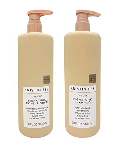 Kristin Ess Hair Rose Gold Temporary Tint - Pastel Pink Hair Color Spray for Blonde or Light Hair, Washable, Temporary Hair Dye, 7 Oz (28 Ounce (Pack of 2))