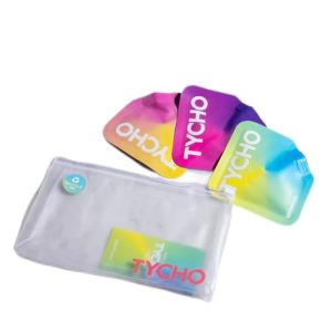 Refillable 30mL Premium Scented Travel Set Shampoo, Conditioner, Body Wash Pouches