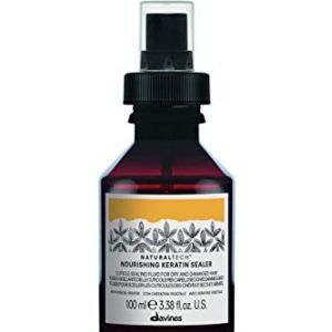 Davines Naturaltech NOURISHING Keratin Sealer, No Rinse Softening And Protection to Strengthen And Defend Against Split Ends, 3.38 Fl. Oz.