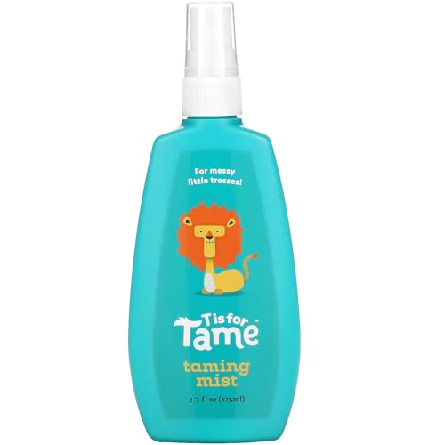 T is for Tame – Hair Taming Mist - 2024 Improved Bottle & Spray Mechanism – For Bed Head, Frizz, Flyaways, Curls & More, All-Natural Ingredients