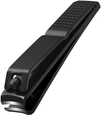 Nail Clipper,Wide Jaw Opening Nail Clipper for Fingernail and Toenail, Premium Stainless Steel Sharp Sturdy Finger Nail Clipper