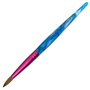 PANA USA Size 6 Kolinsky Hair Professional Acrylic Nail Art Brush