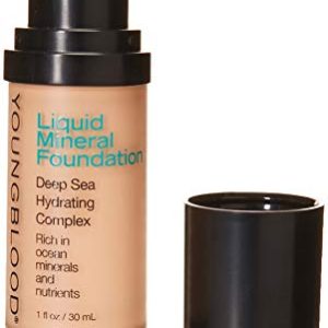 Liquid Mineral Foundation, Pebble, 17 Shades, Vegan, Cruelty Free, Gluten-Free
