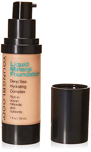 Liquid Mineral Foundation, Pebble, 17 Shades, Vegan, Cruelty Free, Gluten-Free