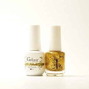 Gelixir 138 Color Gel and Nail Lacquer Set 15ml Capacity Perfect Match