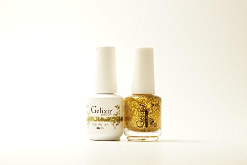 Gelixir 138 Color Gel and Nail Lacquer Set 15ml Capacity Perfect Match